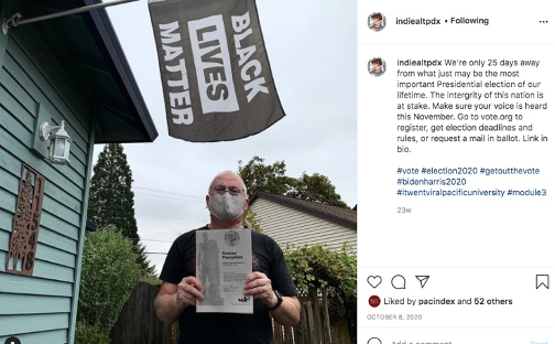 Student Instagram Post